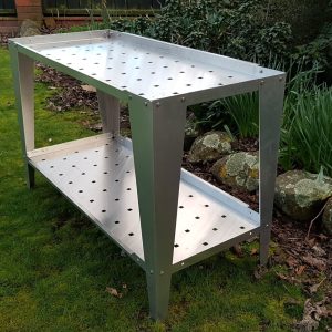 EDEN Aluminium Bench 2 Tier 500 x 1600mm
