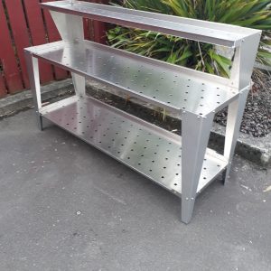 EDEN Aluminium Bench 3 Tier 500 x 1600mm