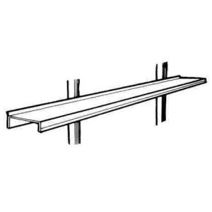EDEN Aluminium Shelf 130mm x 1200mm