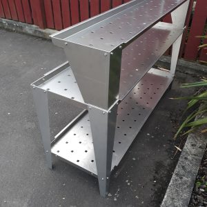 EDEN Aluminium Bench 3 Tier 500 x 1600mm