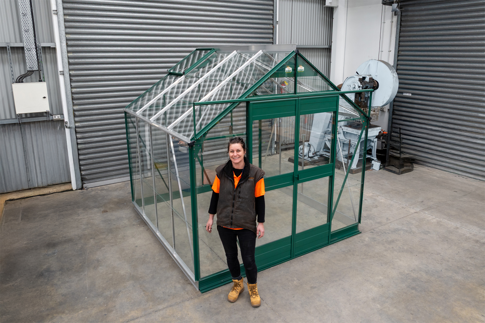 Eden Greenhouses Team Emma Dunedin NZ