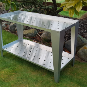 EDEN Aluminium Bench 2 Tier 500 x 1130mm