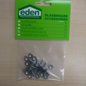 EDEN Standard Nuts & Bolts - 20pk